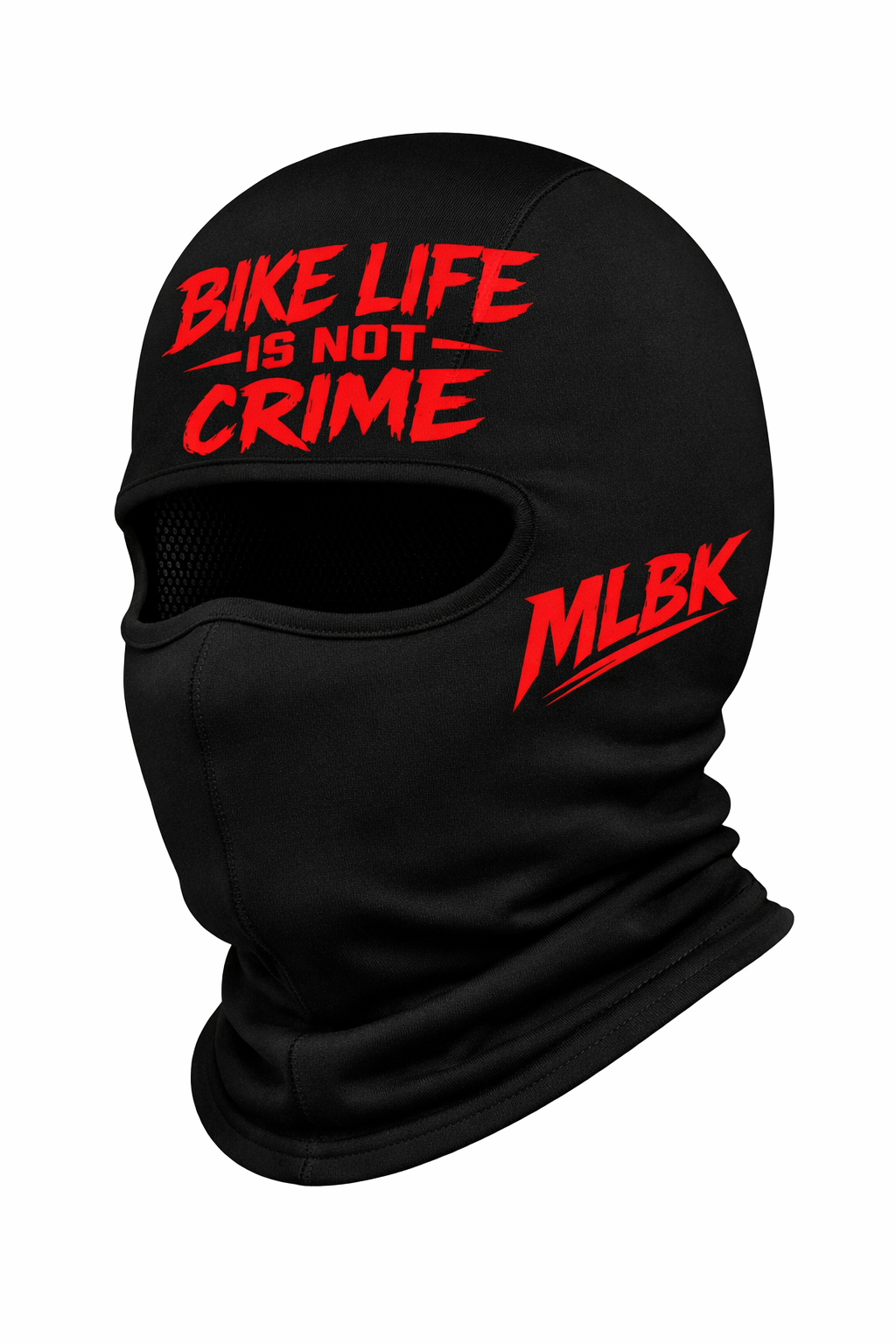 cagoule "bike life is not crime"